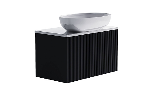 Тумба с раковиной Astra-Form М-40 Slim 800 мм 03190004ral7024+05060001+04010016+волна вертикальная темно-серый (RAL7024 матовый) Тумба с раковиной Astra-Form М-40 Slim 800 мм 03190004ral7024+05060001+04010016+волна вертикальная темно-серый (RAL7024 матовый)