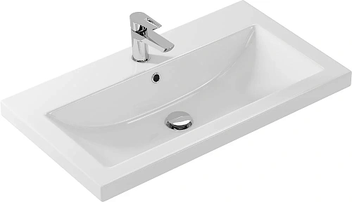 Комплект мебели STWORKI Копенгаген 80 белая, в современном стиле, подвесная, российская (гарнитур, к 467188 Комплект мебели STWORKI Копенгаген 80 белая, в современном стиле, подвесная, российская (гарнитур, к 467188