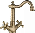 Смеситель для раковины Kaiser 44411-1, бронза Смеситель для раковины Kaiser 44411-1, бронза