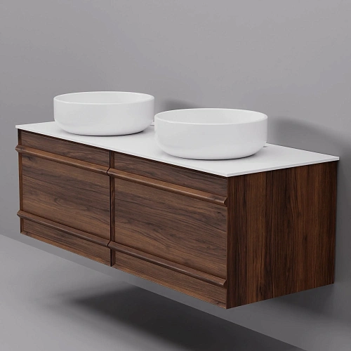 Тумба с раковиной ArtDecco Bridget 120 ABR12W22D300 черный орех Тумба с раковиной ArtDecco Bridget 120 ABR12W22D300 черный орех