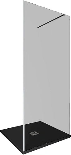 Душевая перегородка Allen Brau Infinity 1 90 3.21008.BA.T серебро брашированное Душевая перегородка Allen Brau Infinity 1 90 3.21008.BA.T серебро брашированное