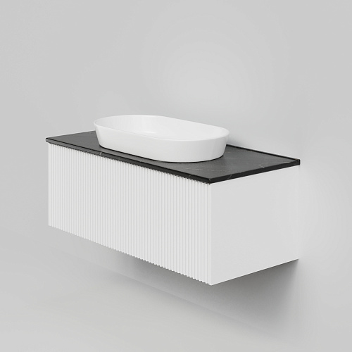 Тумба под раковину La Fenice TERRA Bianco 100 NFNC-01-TER-B-100-3-GB белая матовая с белой столешницей Тумба под раковину La Fenice TERRA Bianco 100 NFNC-01-TER-B-100-3-GB белая матовая с белой столешницей