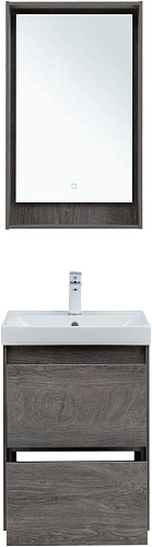 Тумба под раковину Aquanet Милан 50 дуб рошелье 00336371 подвесная Тумба под раковину Aquanet Милан 50 дуб рошелье 00336371 подвесная