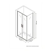 Душевой уголок BERGES LEGOS LS-3 1000х800 061048 Душевой уголок BERGES LEGOS LS-3 1000х800 061048