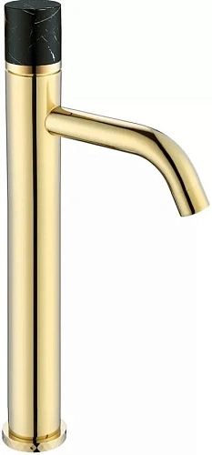 Смеситель для раковины Boheme STICK GOLD MRAMOR BLACK 122-G-MR-BLACK Смеситель для раковины Boheme STICK GOLD MRAMOR BLACK 122-G-MR-BLACK