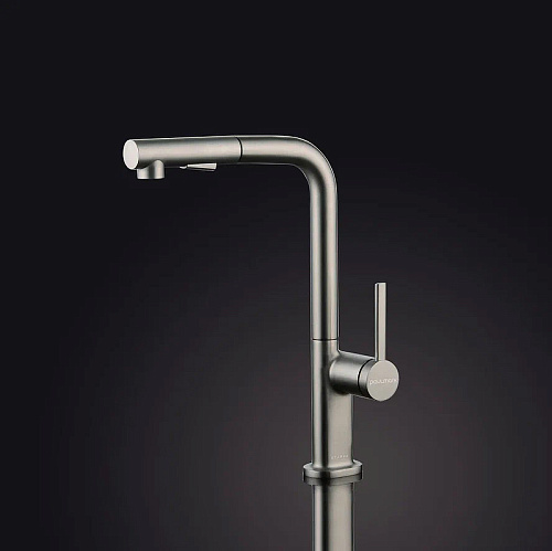 Смеситель для кухни Paulmark NEO брашированная сталь Ne214419-BS Смеситель для кухни Paulmark NEO брашированная сталь Ne214419-BS