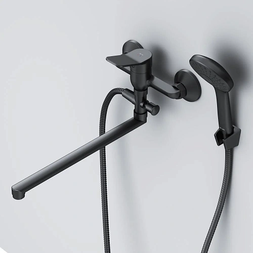 Смеситель для ванны AM.PM X-Joy F85A90122 черный Смеситель для ванны AM.PM X-Joy F85A90122 черный