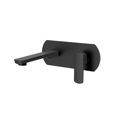 Смеситель для раковины Vincea Next VBFW-1N1MB встраиваемый черный Смеситель для раковины Vincea Next VBFW-1N1MB встраиваемый черный