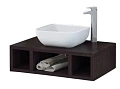 Тумба под раковину Aquaton Интегро 80 венге 1A142901INH10 Тумба под раковину Aquaton Интегро 80 венге 1A142901INH10
