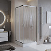 Картинка анонса товара «душевой уголок belbagno uno-195-a-2-100-ch-cr 1000x1000 мм»