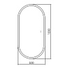 Зеркало ABBER Kontur AG6303S-1.0 с подсветкой, сенсор, диммер Зеркало ABBER Kontur AG6303S-1.0 с подсветкой, сенсор, диммер