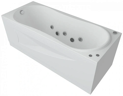 Акриловая ванна Aquatek Афродита 150 пустая с фронтальныйм экраном слив слева AFR150-0000026 Акриловая ванна Aquatek Афродита 150 пустая с фронтальныйм экраном слив слева AFR150-0000026