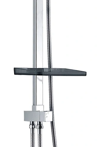 Душевая стойка Iddis Edifice EDISB1Fi76, с верхним душем Душевая стойка Iddis Edifice EDISB1Fi76, с верхним душем