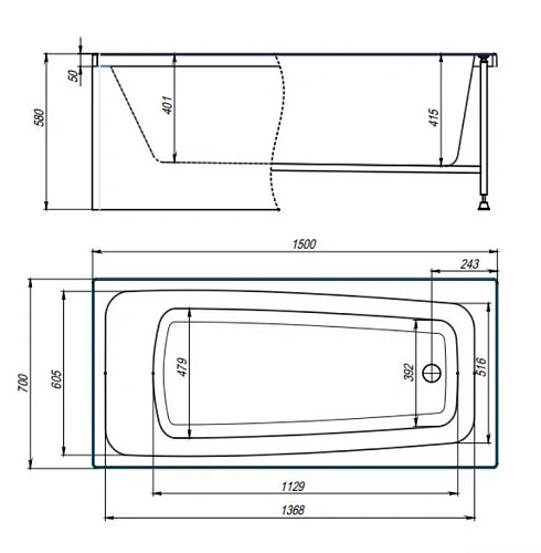 Акриловая ванна Timo OLLI OLLI1570-KT15-SPV1505-T-CM-FP15S 150x70 гидромассажная 6 джет Акриловая ванна Timo OLLI OLLI1570-KT15-SPV1505-T-CM-FP15S 150x70 гидромассажная 6 джет
