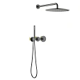 Душевая система Timo Saona SX-2359/18SM встраиваемая с термостатом черное золото Душевая система Timo Saona SX-2359/18SM встраиваемая с термостатом черное золото