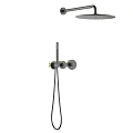 Душевая система Timo Saona SX-2359/18SM встраиваемая с термостатом черное золото Душевая система Timo Saona SX-2359/18SM встраиваемая с термостатом черное золото