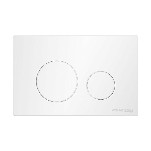 Инсталляция для унитаза WasserKRAFT Vils 56TLT.010.ME.WH02 с клавишей смыва белый Инсталляция для унитаза WasserKRAFT Vils 56TLT.010.ME.WH02 с клавишей смыва белый