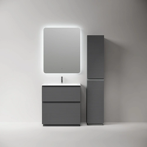 Тумба под раковину SANCOS Folk Floor FL70FGS 690х445х850 Grey soft, напольная Тумба под раковину SANCOS Folk Floor FL70FGS 690х445х850 Grey soft, напольная