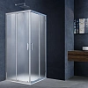 Душевой уголок Vincea Alpha VSS-3AL800MT, 800x800, хром, стекло текстурное Душевой уголок Vincea Alpha VSS-3AL800MT, 800x800, хром, стекло текстурное