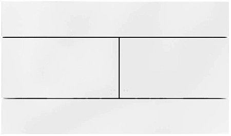 Клавиша смыва Jacob Delafon белая, глянцевая, пластик, механическая E4316-00 Клавиша смыва Jacob Delafon белая, глянцевая, пластик, механическая E4316-00