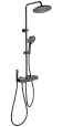 Душевая система Wonzon & Woghand с термостатом, черный матовый (WW-B3580-MB) Душевая система Wonzon & Woghand с термостатом, черный матовый (WW-B3580-MB)