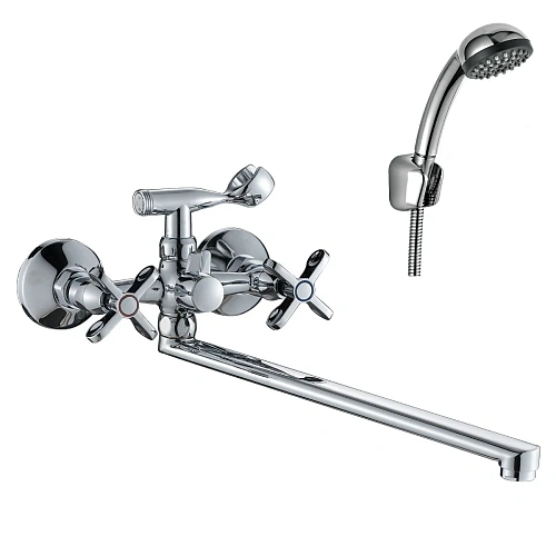 Смеситель для ванны Rossinka RS42-80 универсальный Смеситель для ванны Rossinka RS42-80 универсальный