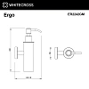Дозатор жидкого мыла WHITECROSS Ergo ER2242GM оружейная сталь Дозатор жидкого мыла WHITECROSS Ergo ER2242GM оружейная сталь