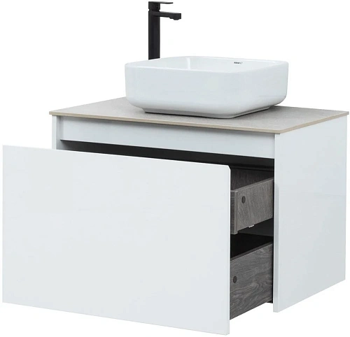 Тумба под раковину Aquanet Nova Lite 75 белый (1 ящик) 00242275 Тумба под раковину Aquanet Nova Lite 75 белый (1 ящик) 00242275