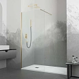 Душевая перегородка RGW Walk In WA-10G 900 мм 02101009-16 золото brush, Easy Clean Душевая перегородка RGW Walk In WA-10G 900 мм 02101009-16 золото brush, Easy Clean