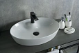 Детальная картинка товара «раковина gid n9436 51150 накладная белая 55x40x10.5»