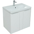 Тумба с раковиной Aquanet Клио 70 белый глянец 00280877 Тумба с раковиной Aquanet Клио 70 белый глянец 00280877