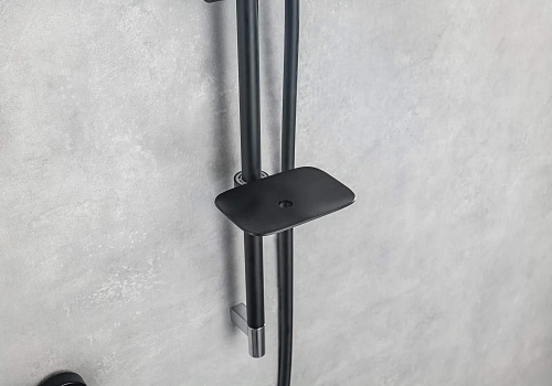 Душевой гарнитур Aquatek ВЕГА AQ2011MB черный матовый Душевой гарнитур Aquatek ВЕГА AQ2011MB черный матовый