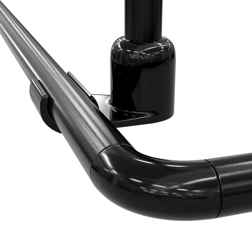 Карниз для ванны WasserKRAFT Elbe SC-729090 черный Карниз для ванны WasserKRAFT Elbe SC-729090 черный