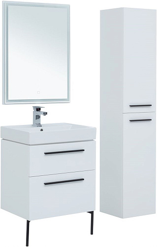 Тумба под раковину Aquanet Nova 60 белый (2 ящика) 00242279 Тумба под раковину Aquanet Nova 60 белый (2 ящика) 00242279