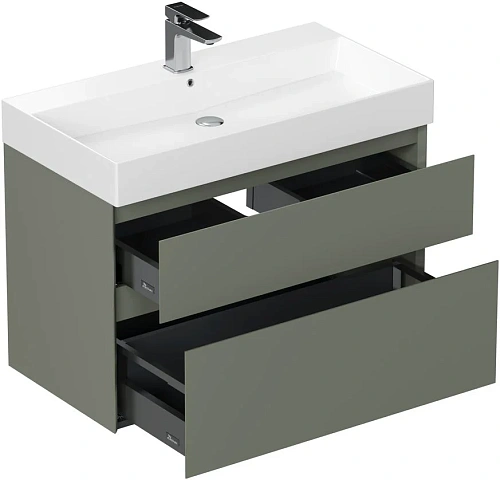 Тумба под раковину Allen Brau Infinity 85 1.210026.CGM олива матовый Тумба под раковину Allen Brau Infinity 85 1.210026.CGM олива матовый