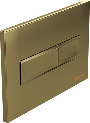 Клавиша смыва DIWO 7325 золотая 573602 Клавиша смыва DIWO 7325 золотая 573602