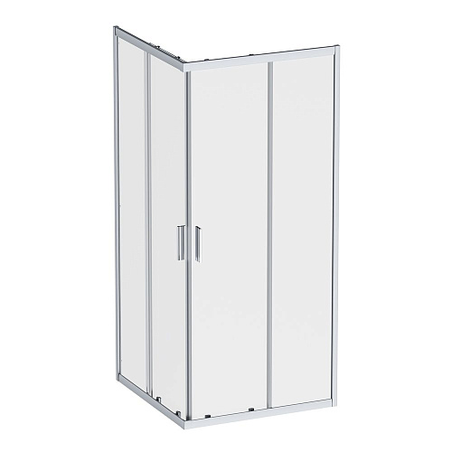 Душевой уголок AM.PM Gem W90G-403-9090MT 90x90 хром матовый, стекло прозрачное Душевой уголок AM.PM Gem W90G-403-9090MT 90x90 хром матовый, стекло прозрачное