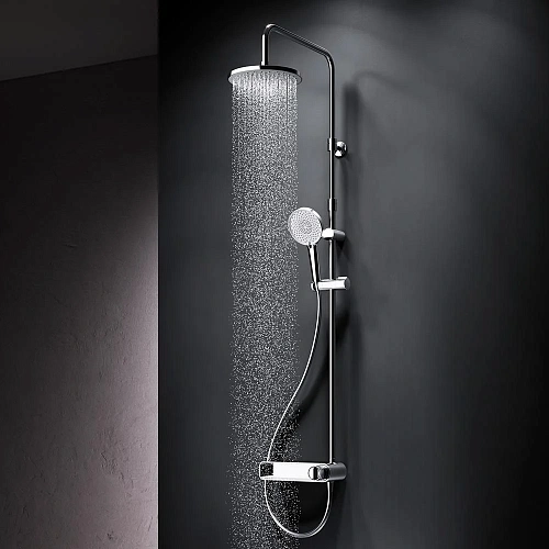 Душевая система AM.PM X-Joy F0785A600 верхний душ 220мм, хром Душевая система AM.PM X-Joy F0785A600 верхний душ 220мм, хром