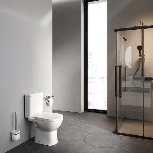 Унитаз напольный AM.PM Sunny C85C8601SC Aquaspin с сиденьем микролифт Унитаз напольный AM.PM Sunny C85C8601SC Aquaspin с сиденьем микролифт