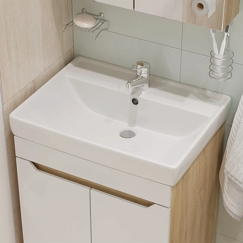 Тумба с раковиной DIWO Архангельск 60 дуб сонома 569755 Тумба с раковиной DIWO Архангельск 60 дуб сонома 569755