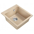 Кухонная мойка Milacio Murcia 46 Cuarzo (MC.77034), бежевый Кухонная мойка Milacio Murcia 46 Cuarzo (MC.77034), бежевый