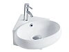 Картинка анонса товара «раковина gid n9359 61111 подвесная белая 36x36x15»