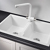 Кухонная мойка Granula 8101, АРКТИК (БЕЛЫЙ), кварц 810х500 Кухонная мойка Granula 8101, АРКТИК (БЕЛЫЙ), кварц 810х500