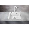 Кухонная мойка Milacio Murcia 51 Cuarzo (MC.77022), белый Кухонная мойка Milacio Murcia 51 Cuarzo (MC.77022), белый
