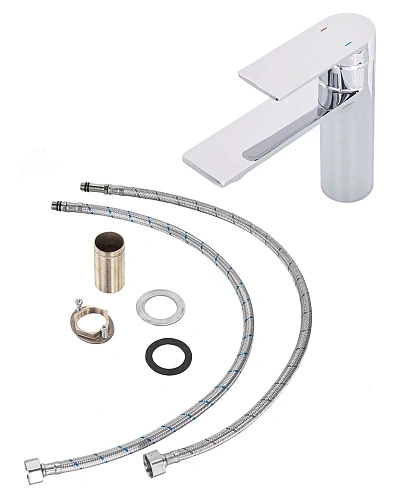 Смеситель для раковины Orange BERNI M09-021cr Смеситель для раковины Orange BERNI M09-021cr