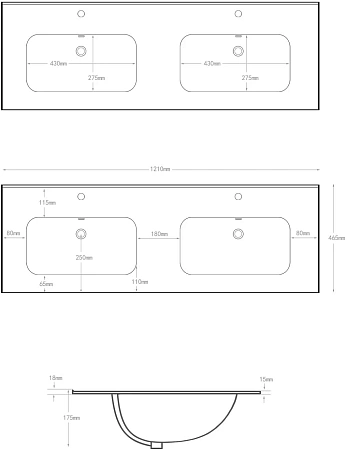 Раковина Allen Brau Glority 120 1.35011.20 Раковина Allen Brau Glority 120 1.35011.20