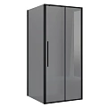 Душевой уголок Niagara Nova NG-85-9TB-TB100-34 (90x100x195) квадратная, раздвижн, черный матов., стекло тонированное Душевой уголок Niagara Nova NG-85-9TB-TB100-34 (90x100x195) квадратная, раздвижн, черный матов., стекло тонированное