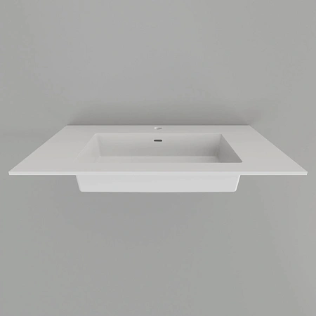 Раковина ArtDecco Serena 81 ASRAS081S акриловая, белый матовый Раковина ArtDecco Serena 81 ASRAS081S акриловая, белый матовый