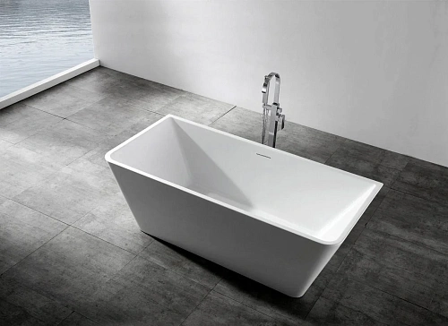 Ванна отдельностоящая ABBER AB9212-1.7 170x80 универсальная, белая акриловая Ванна отдельностоящая ABBER AB9212-1.7 170x80 универсальная, белая акриловая