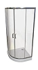 Душевой уголок Radomir Смарт 1-09-2-0-0-3320 стекла прозрачные, профиль хромированный